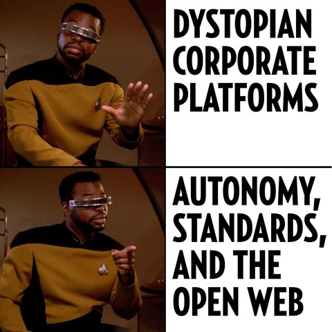 Posted media